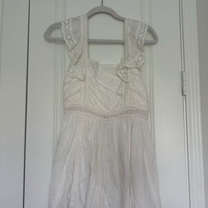 Tularosa White Casual Dress